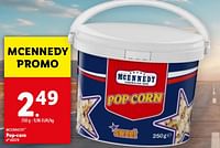 Promotions Pop-corn - Mcennedy - Valide de 08/05/2024 à 14/05/2024 chez Lidl