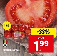 Promotions Tomates charnues - Produit maison - Lidl - Valide de 08/05/2024 à 14/05/2024 chez Lidl