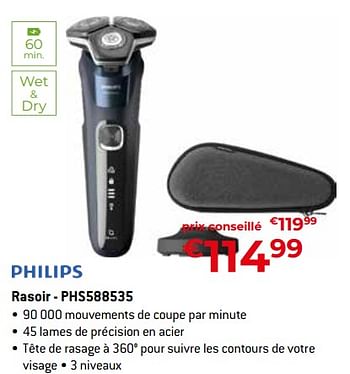Promotions Philips rasoir - phs588535 - Philips - Valide de 26/04/2024 à 31/05/2024 chez Exellent