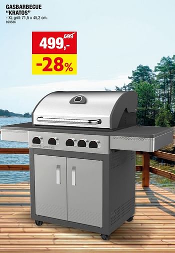 Promotions Gasbarbecue kratos - Grill Me - Valide de 17/04/2024 à 30/06/2024 chez Hubo