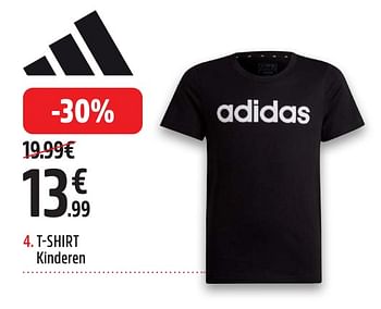 Promotions T shirt kinderen - Adidas - Valide de 29/04/2024 à 12/05/2024 chez Intersport
