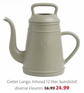 Promoties Gieter lungo - Huismerk - Intratuin - Geldig van 06/05/2024 tot 19/05/2024 bij Intratuin