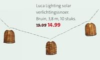 Luca lighting solar verlichtingssnoer-Huismerk - Intratuin