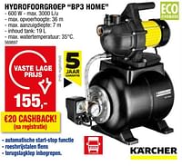 Kärcher hydrofoorgroep bp3 home-Kärcher