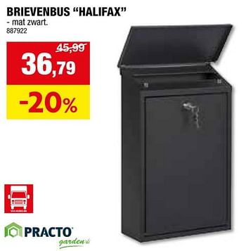 Promotions Brievenbus halifax - Practo - Valide de 24/04/2024 à 05/05/2024 chez Hubo