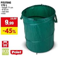Promoties Polybag - Polet - Geldig van 24/04/2024 tot 05/05/2024 bij Hubo