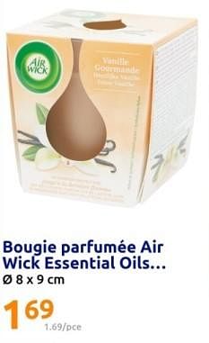 Promotions Bouse parfumée air wick essential oils - Airwick - Valide de 01/05/2024 à 07/05/2024 chez Action