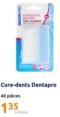 Promotions Cure dents dentapro - Dentapro - Valide de 01/05/2024 à 07/05/2024 chez Action