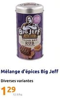 Promotions Mélange d`épices big jeff - Big Jeff - Valide de 01/05/2024 à 07/05/2024 chez Action
