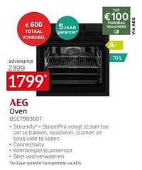Aeg oven bse798380t-AEG
