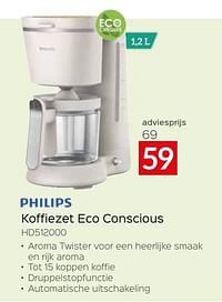Philips koffiezet eco conscious hd512000-Philips