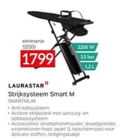 Promoties Strijksysteem smart m smartmlim - Laurastar - Geldig van 26/04/2024 tot 31/05/2024 bij Selexion