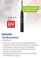 Promoties Tandenborstel hx683044 - Philips - Geldig van 26/04/2024 tot 31/05/2024 bij Selexion