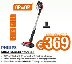 Philips steelstofzuiger phxc704301