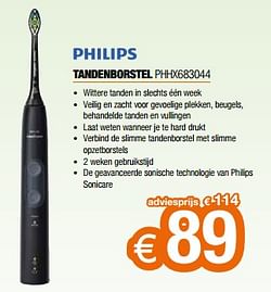 Philips tandenborstel phhx683044