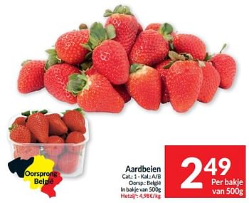Promoties Aardbeien - Huismerk - Intermarche - Geldig van 07/05/2024 tot 12/05/2024 bij Intermarche