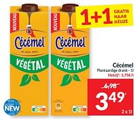 Promoties Cécémel plantaardige drank - Cecemel - Geldig van 07/05/2024 tot 12/05/2024 bij Intermarche