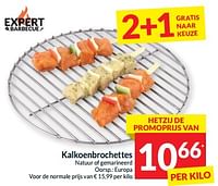 Promoties Kalkoenbrochettes - Huismerk - Intermarche - Geldig van 07/05/2024 tot 12/05/2024 bij Intermarche