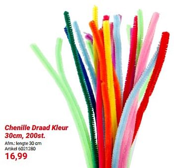 Promoties Chenille draad kleur - Huismerk - Lobbes - Geldig van 01/03/2024 tot 31/05/2024 bij Lobbes