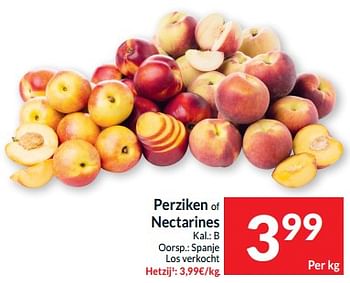 Promoties Perziken of nectarines - Huismerk - Intermarche - Geldig van 07/05/2024 tot 12/05/2024 bij Intermarche