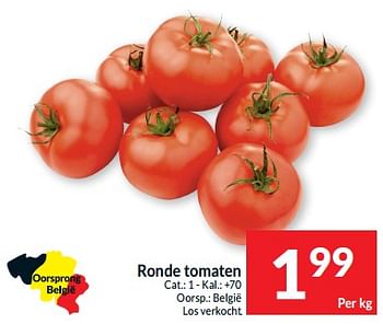 Promotions Ronde tomaten - Produit maison - Intermarche - Valide de 07/05/2024 à 12/05/2024 chez Intermarche