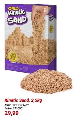 Promoties Kinetic sand - Kinetic Sand - Geldig van 01/03/2024 tot 31/05/2024 bij Lobbes
