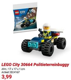 Lego city 30664 politieterreinbuggy