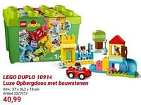 Lego duplo 10914 luxe opbergdoos met bouwstenen-Lego