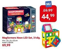 Magformers neon led set 31dlg-Magformers