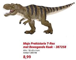 Mojo prehistorie t rex met bewegende kaak 387258