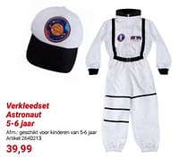 Verkleedset astronaut-Huismerk - Lobbes