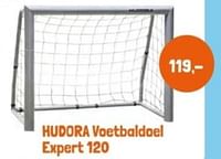 Promoties Hudora voetbaldoel expert 120 - Hudora - Geldig van 28/04/2024 tot 28/05/2024 bij Lobbes