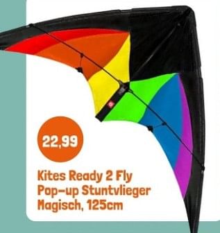 Promoties Kites ready 2 fly pop-up stuntvlieger magisch - Huismerk - Lobbes - Geldig van 28/04/2024 tot 28/05/2024 bij Lobbes