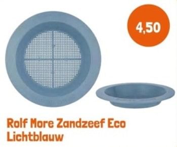 Promoties Rolf more zandzeef eco lichtblauw - Huismerk - Lobbes - Geldig van 28/04/2024 tot 28/05/2024 bij Lobbes