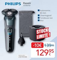 Promotions Philips rasoir s5586-66 - Philips - Valide de 01/05/2024 à 31/05/2024 chez Eldi