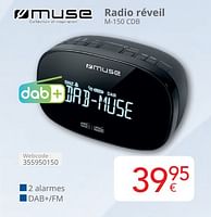 Promotions Muse radio réveil m-150 cdb - Muse - Valide de 01/05/2024 à 31/05/2024 chez Eldi