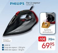 Promotions Philips fer à vapeur gc4567-80 - Philips - Valide de 01/05/2024 à 31/05/2024 chez Eldi
