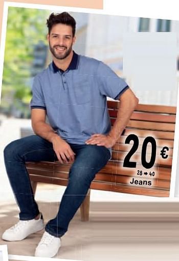 Promotions Jeans - Produit maison - Cora - Valide de 07/05/2024 à 18/05/2024 chez Cora