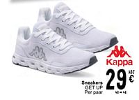 Promoties Sneakers get up - Kappa - Geldig van 07/05/2024 tot 18/05/2024 bij Cora