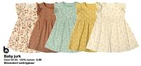Promoties Baby jurk - Huismerk - Zeeman  - Geldig van 04/05/2024 tot 10/05/2024 bij Zeeman