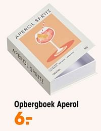 Opbergboek aperol-Aperol