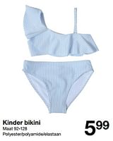 Promoties Kinder bikini - Huismerk - Zeeman  - Geldig van 04/05/2024 tot 10/05/2024 bij Zeeman