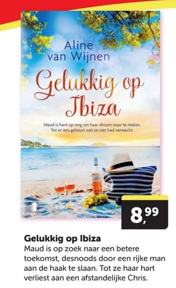 Promoties Gelukkig op ibiza - Huismerk - Boekenvoordeel - Geldig van 04/05/2024 tot 12/05/2024 bij BoekenVoordeel