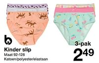 Promoties Kinder slip - Huismerk - Zeeman  - Geldig van 04/05/2024 tot 10/05/2024 bij Zeeman