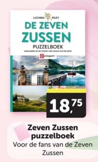 Promoties Zeven zussen puzzelboek - Huismerk - Boekenvoordeel - Geldig van 04/05/2024 tot 12/05/2024 bij BoekenVoordeel