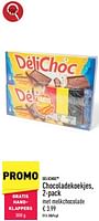 Promoties Chocoladekoekjes - Délichoc - Geldig van 13/05/2024 tot 19/05/2024 bij Aldi