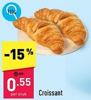 Promoties Croissant - Huismerk - Aldi - Geldig van 13/05/2024 tot 19/05/2024 bij Aldi