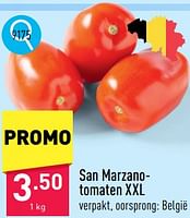 Promoties San marzano tomaten xxl - Huismerk - Aldi - Geldig van 13/05/2024 tot 19/05/2024 bij Aldi