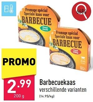 Promotions Barbecuekaas - Produit maison - Aldi - Valide de 13/05/2024 à 19/05/2024 chez Aldi