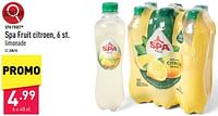 Promoties Spa fruit citroen - Spa - Geldig van 13/05/2024 tot 19/05/2024 bij Aldi